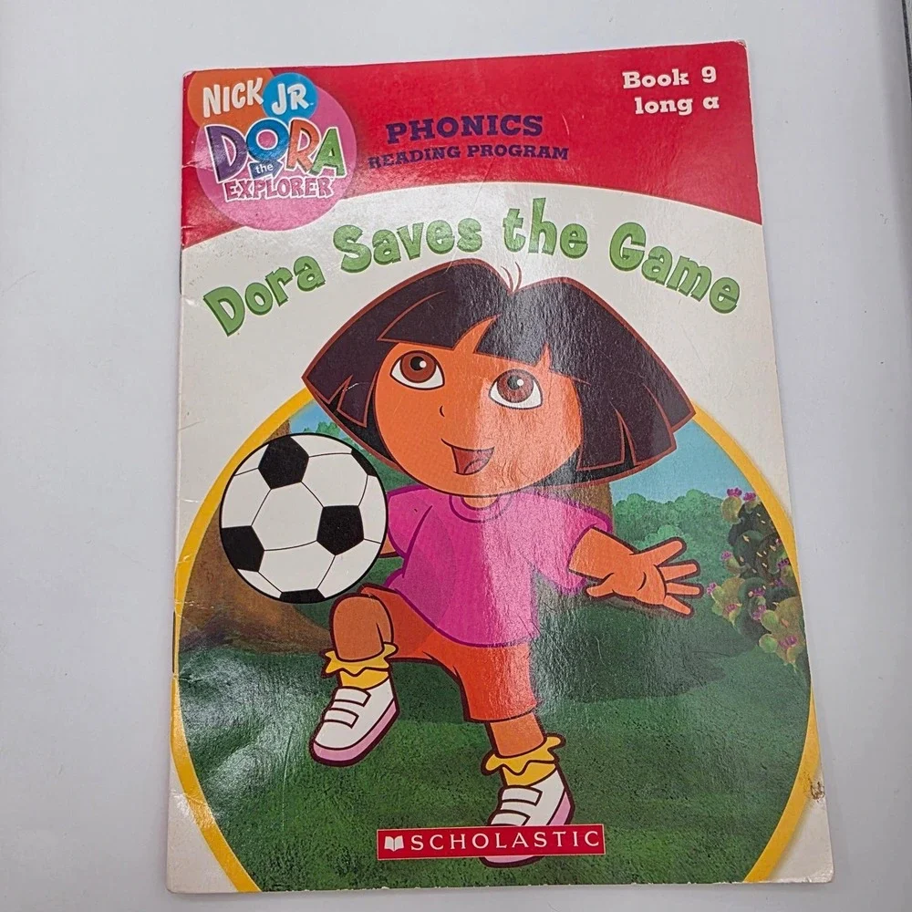 Dora the Explorer Phonics Reading Program Scholastic Book Lot of 6 Nick Jr Kids